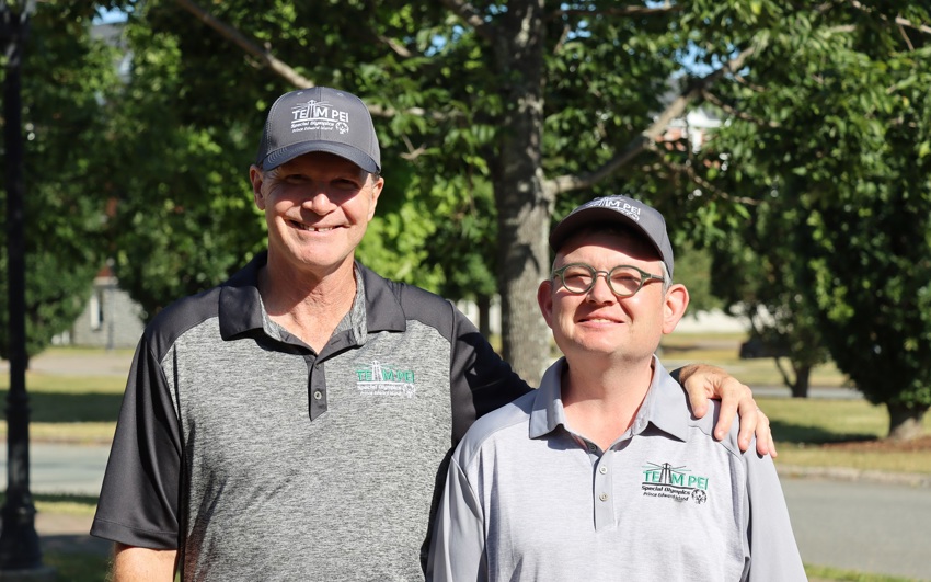 Special Olympics PEI, Golf, Athlete with Coach