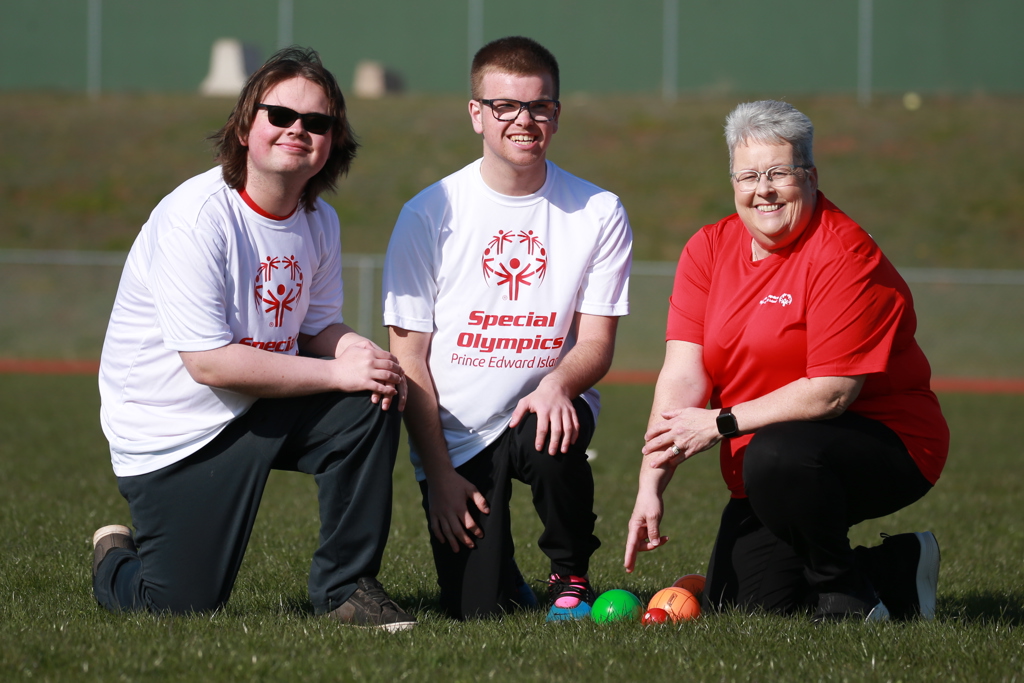 Special Olympics PEI, 2 Athletes, Coach, Bocce