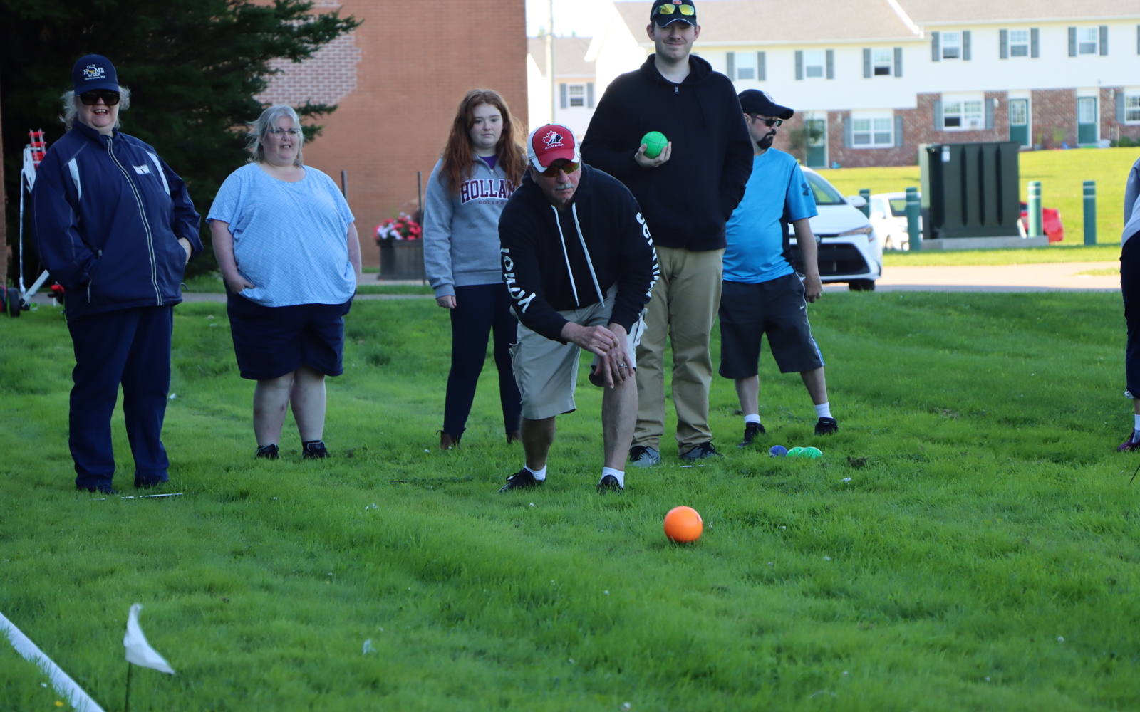 Special Olympics PEI, Bocce, Athletes Playing Bocce