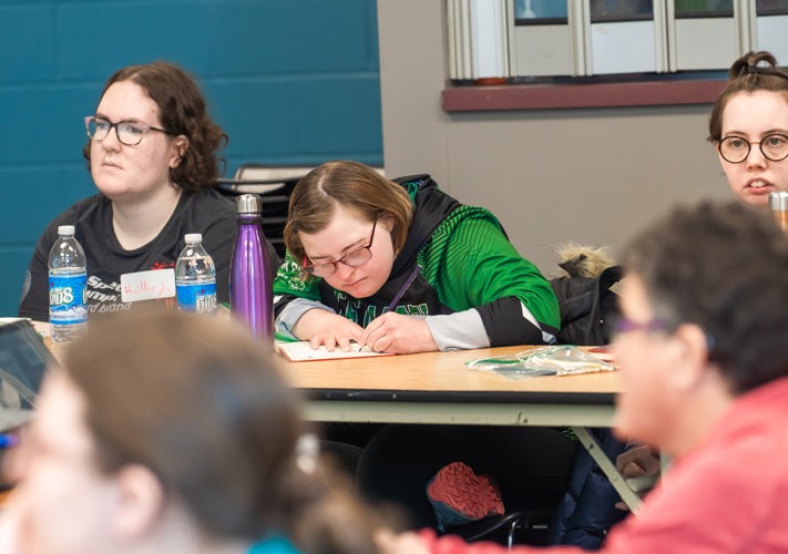 Special Olympics PEI, Athletes in Classroom, Nutrition Session