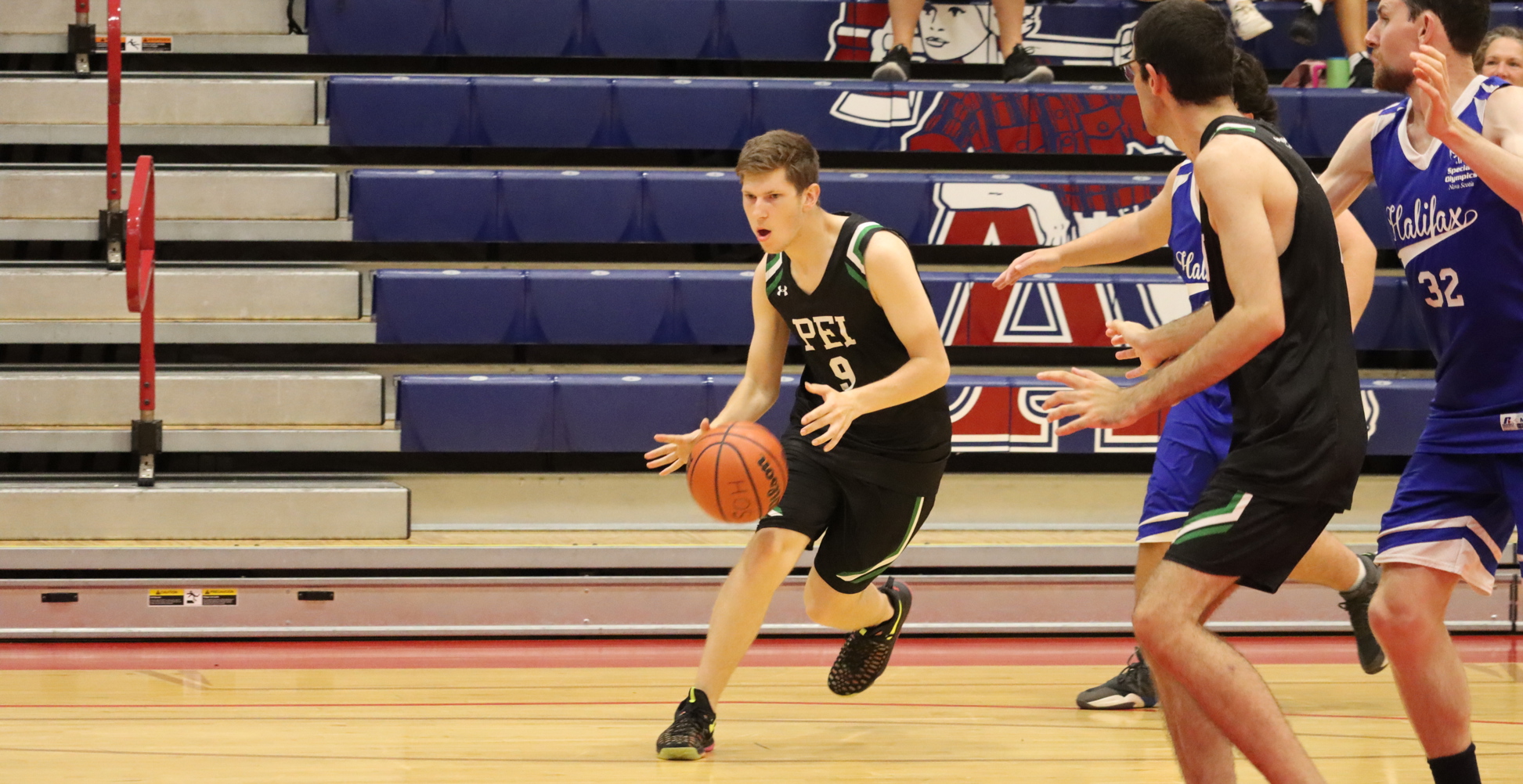 Special Olympics PEI, Basketball, Athlete Playing Basketball