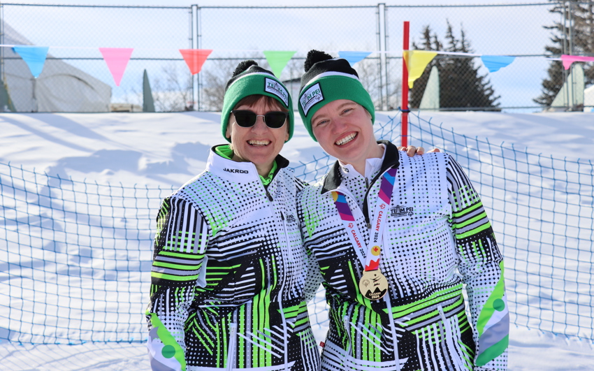 Special Olympics PEI, Athlete, Coach, Team PEI 2024, Nationals, Cross Country Ski