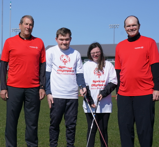 Special Olympics PEI, 2 Athletes, 2 Volunteers, Golf