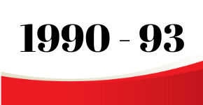 1990 to 93