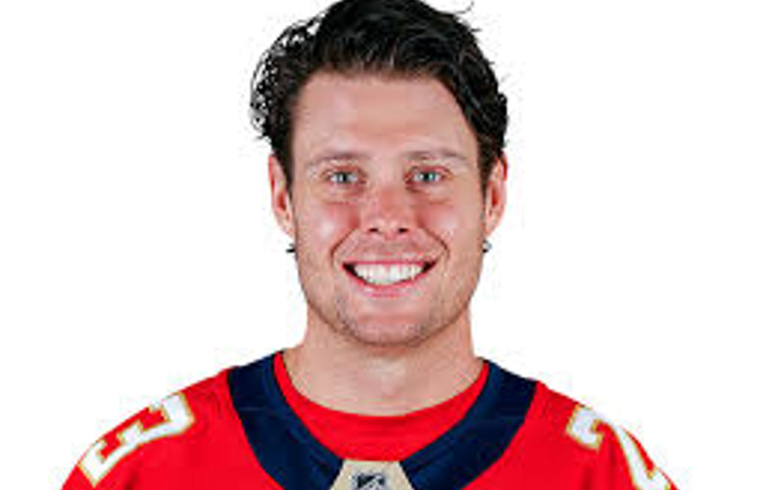 Headshot of a Man in a hockey jersey 