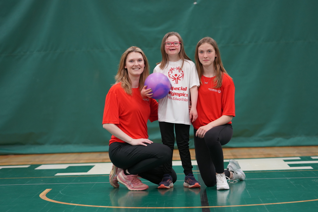 Special Olympics PEI, Athlete, 2 Volunteers, Youth, Family